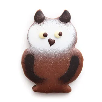 Hibou praliné coco chocolat au lait chocolats de pâques