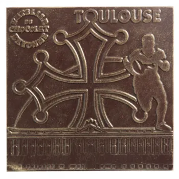 Carré en chocolat noir - Toulouse