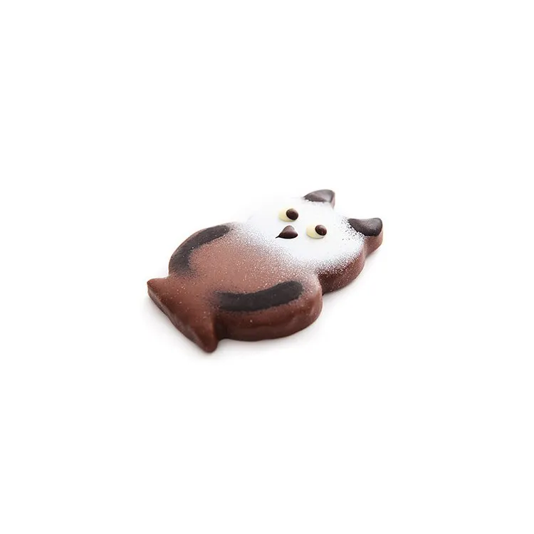 Hibou praliné coco chocolat au lait chocolats de pâques présentation
