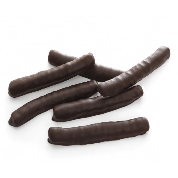 Boîte orangettes chocolat noir