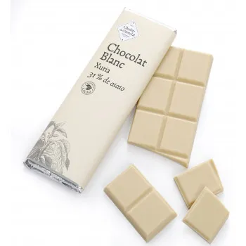 TABLETTE CHOCOLAT BLANC XURIA LIVRAISON TABLETTE CHOCOLAT ARTISANAL ATELIER DU CHOCOLAT