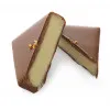 Bouchée pâte d’amande clémentine chocolats de Noël découpe