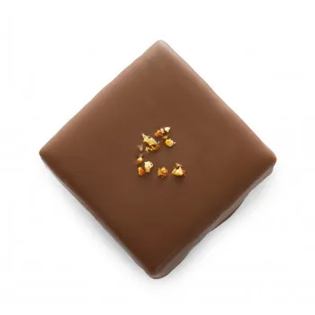 Bouchée pâte d’amande clémentine chocolats de Noël