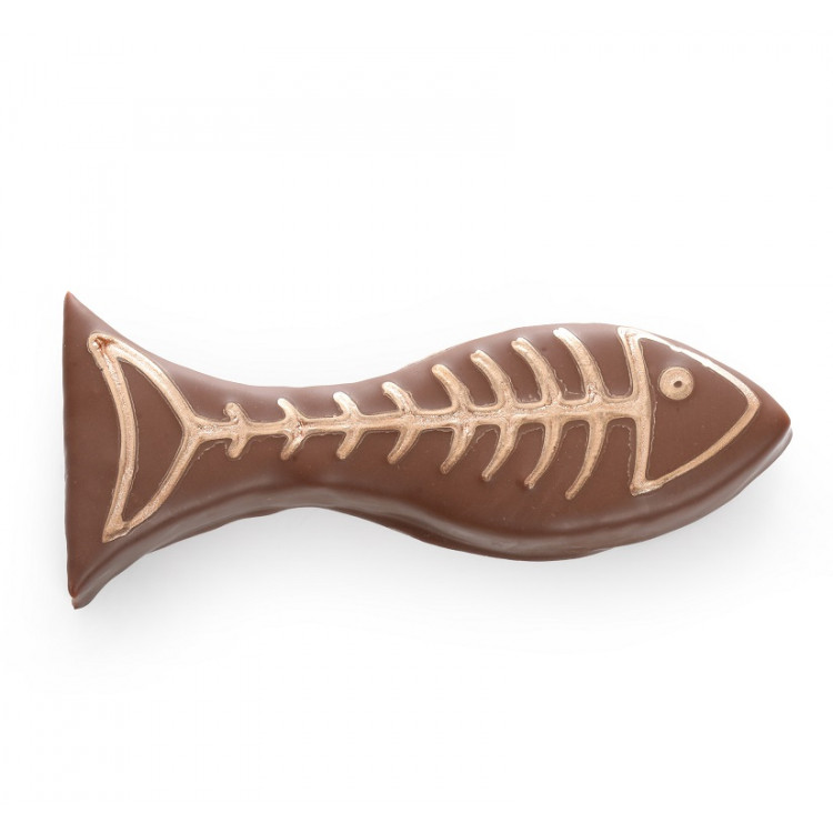 Poisson guimauve vanille lait ou noir framboise chocolats de pâques
