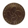 Croix basque chocolat noir - Lauburu