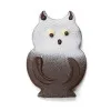 Hibou praliné pétillant chocolat noir chocolats de Pâques présentation