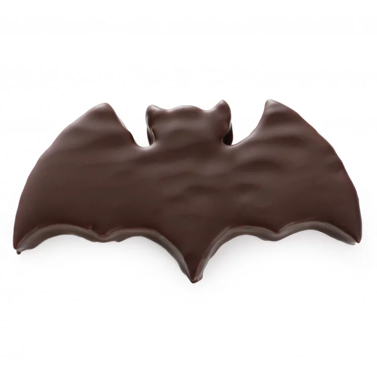 Coffret chauve-souris Halloween chocolat noir guimauve vanille chocolat noir