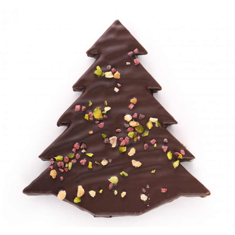 Sujet sapin praliné chocolat chocolats de noël