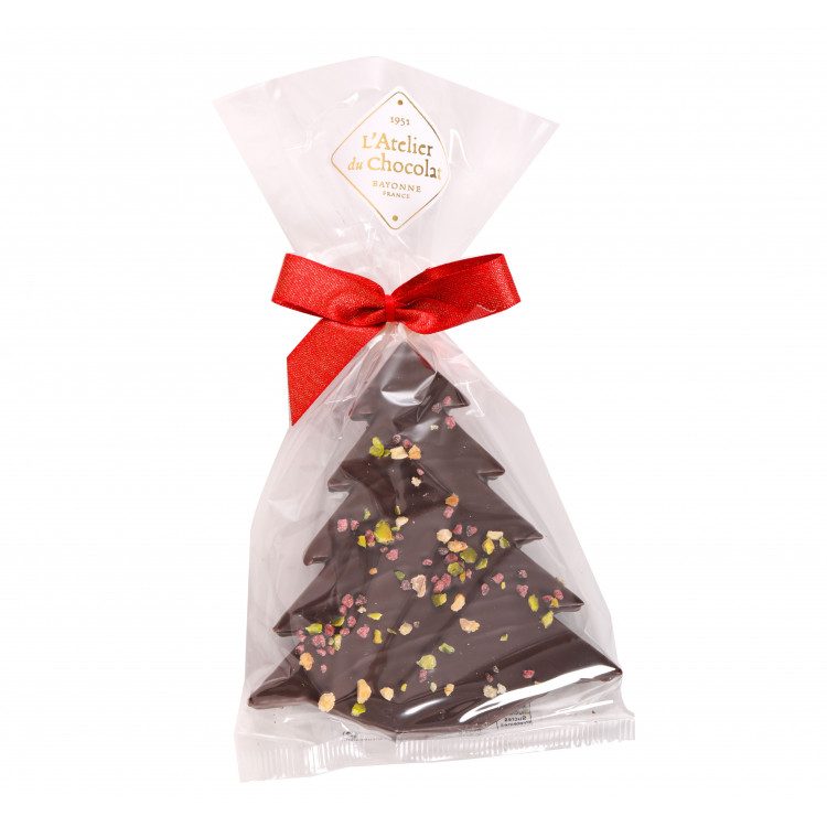 Sujet sapin praliné chocolat chocolats de noël