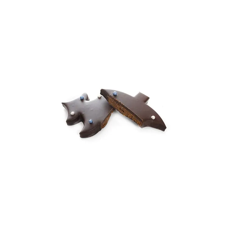 Sapin de Noël feuilleté au chocolat noir