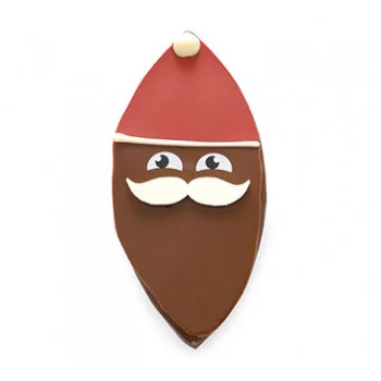 Plumier trois bouchées Père Noël chocolats Noël