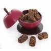 Pomme d'Amour en Chocolat Noir garni de Feuillants d'Or