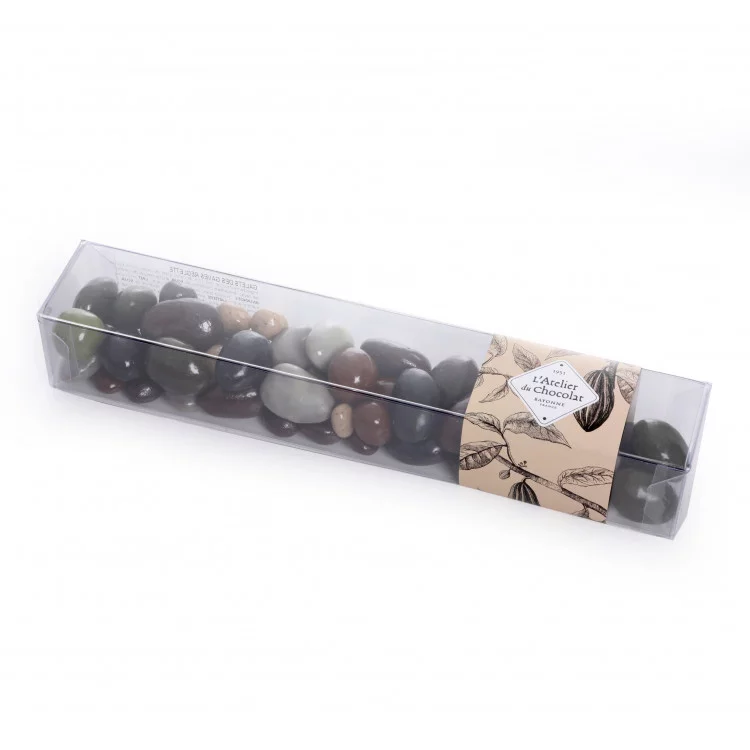 Galets des gaves dragées amandes chocolat emballage