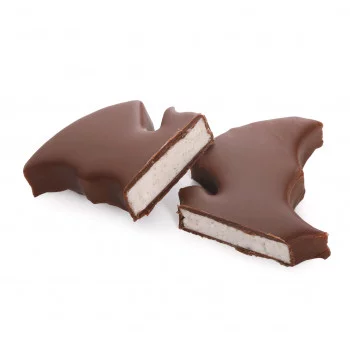 Bouchée Chauve-souris Guimauve Chocolat Halloween découpe