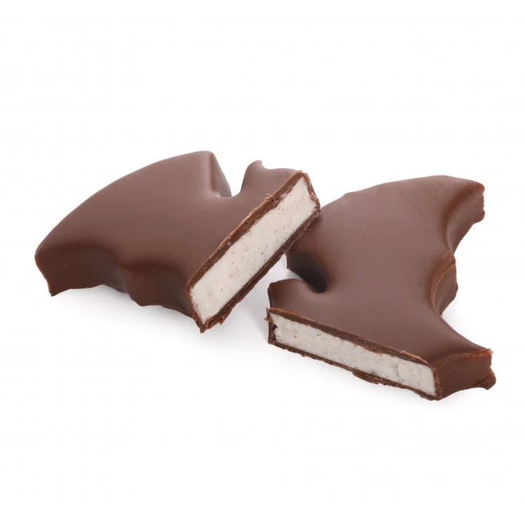 Bouchée Chauve-souris Guimauve Chocolat Halloween découpe