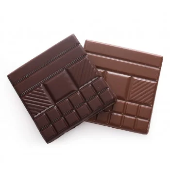 Duo tablettes chocolat noir lait vanille Trésors de Madagascar livraison express cadeau chocolat artisanal