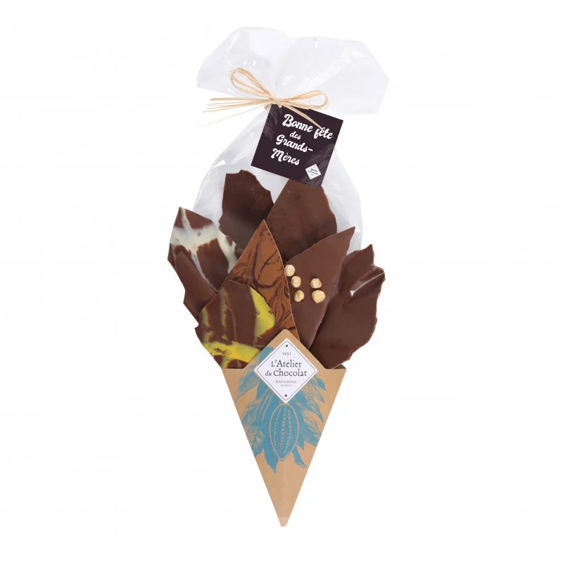 Bouquet de Chocolat 100% Lait Fête des Grands Mères