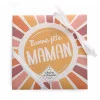 Carré de chocolat cœur passion chocolats Bonne Fête Maman livraison 24h cadeau chocolat artisanal