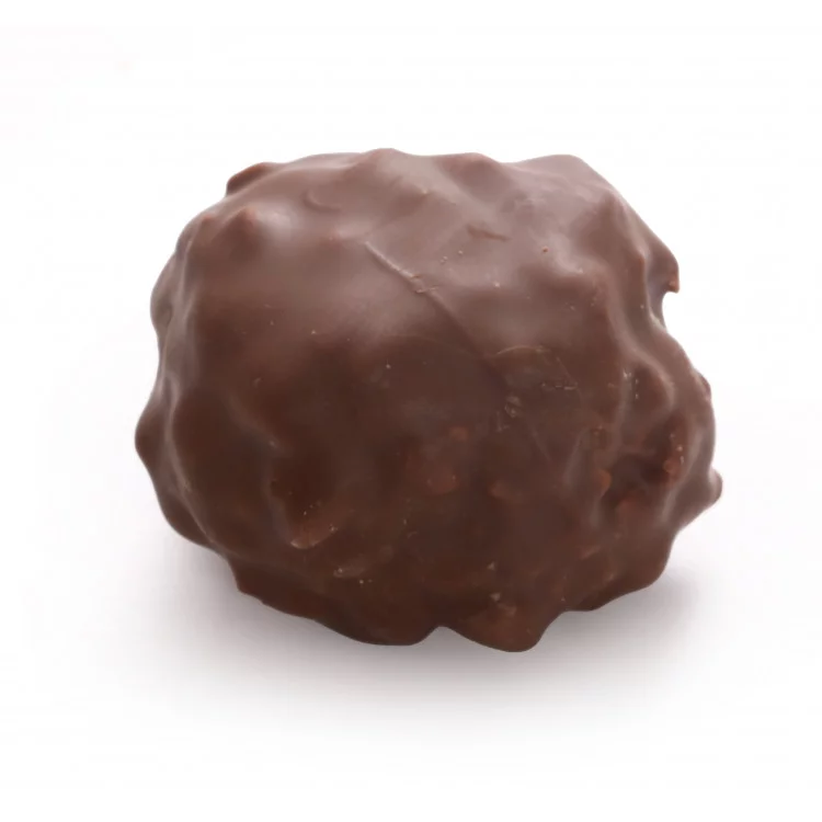 Réglette de 6 rochers praliné chocolat