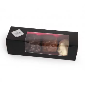 Réglette de 4 rochers praliné chocolat
