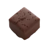 Boîte de chocolats Ilbarritz noir lait et sa bouchée fraise chocolat Octobre Rose découpe caramel