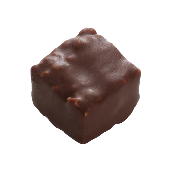 Boîte de chocolats Ilbarritz noir lait et sa bouchée fraise chocolat Octobre Rose découpe rocher