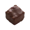 Boîte de chocolats Ilbarritz noir lait et sa bouchée fraise chocolat Octobre Rose découpe rocher