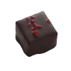 Boîte de chocolats Ilbarritz extra noir et sa bouchée Octobre Rose livraison chocolat artisanal 24h achat solidaire ruban rose