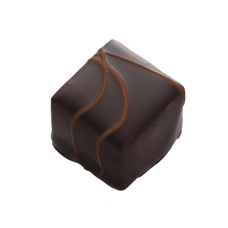 Boîte de chocolats Ilbarritz extra noir et sa bouchée Octobre Rose livraison chocolat artisanal 24h achat solidaire ruban rose