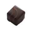 Boîte de chocolats Ilbarritz extra noir et sa bouchée Octobre Rose livraison chocolat artisanal 24h achat solidaire ruban rose