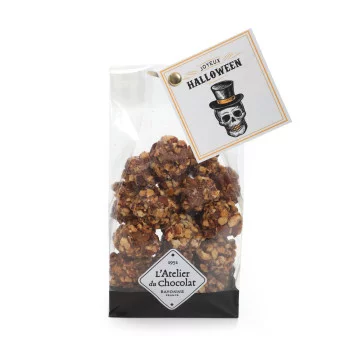 Bonbons chocolat praliné pécan Halloween