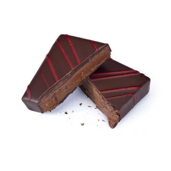 Boîte chocolat tout piment d’Espelette spécialités basques bouchée praliné piment d'espelette découpe