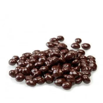 Grains de café enrobés de chocolat