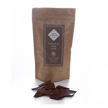 Éclats de chocolat noir...