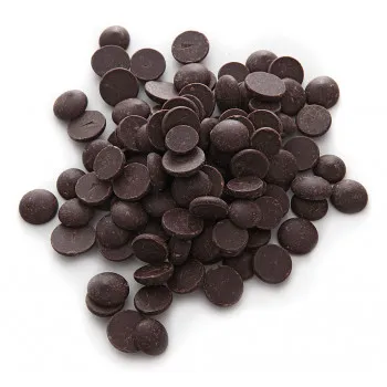 pistoles chocolat noir 70 % de cacao dessert artisanal