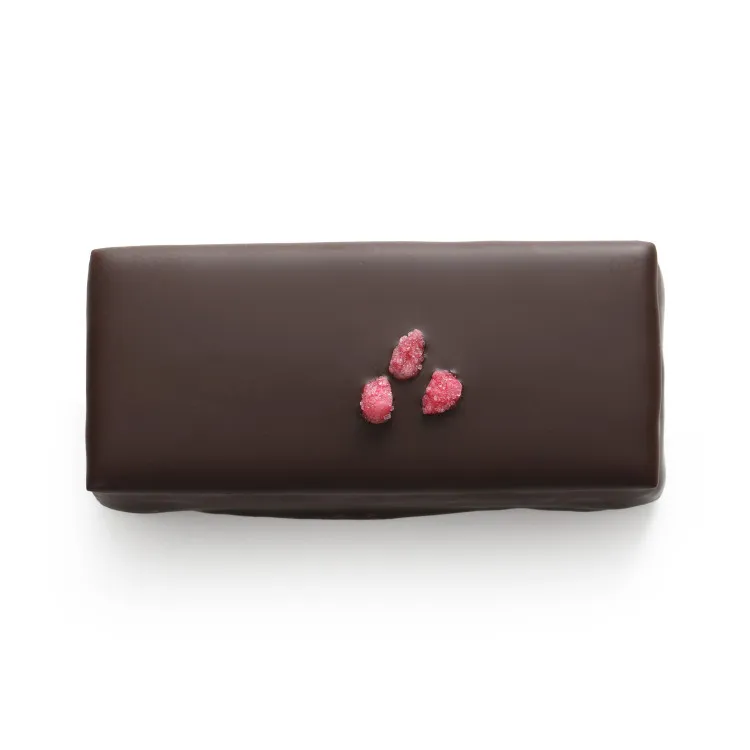 Bouchée guimauve vanille pâte de fruit framboise chocolat livraison cadeau chocolat artisanal en 24h atelier du chocolat