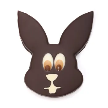 Lapin praliné pétillant ou sésame chocolat noir lait pâques