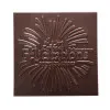Carré chocolat noir Félicitations