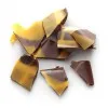 Éclats de chocolat au lait et citron artisanal gamme à pâtisser atelier du chocolat