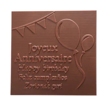 Boîte cadeau chocolats événement