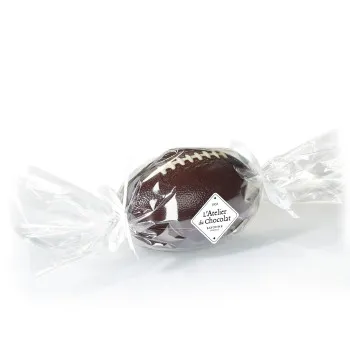 Ballon de rugby au chocolat