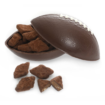 Ballon de Rugby Chocolat