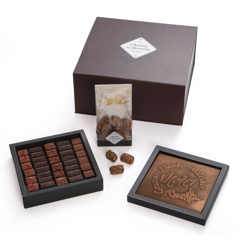 Boîte cadeau chocolats Événement - Livraison Chocolats Domicile
