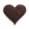 Bouchée Cœur Praliné Chocolat Noir ou Lait