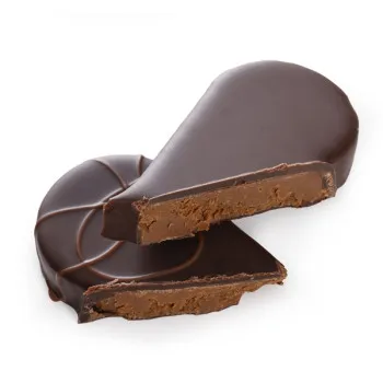 Bouchée Cœur Praliné Chocolat Noir ou Lait