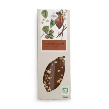 Assortiment de tablettes de chocolat bio + tote bag