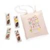 Assortiment de tablettes de chocolat bio + tote bag