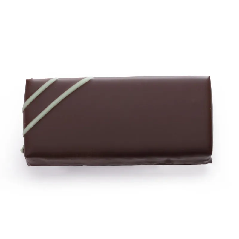 Bouchée chocolat noir citron basilic