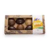 Coffret ballons sport chocolat football rugby praliné lait noir caramel livraison chocolat artisanal coffret cadeau chocolat