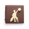Duo bouchées sport chocolat noir lait